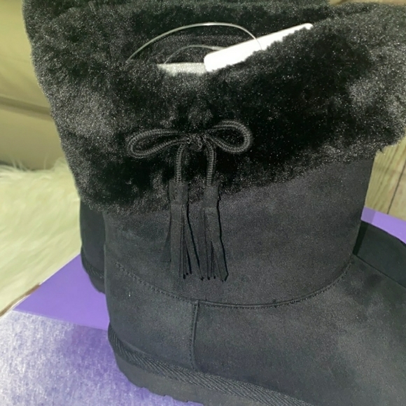 Arizona Little Girls Anna Flat Heel Color Black Size 1 - Picture 4 of 7